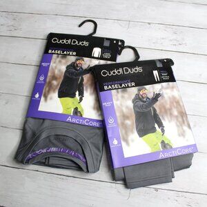 Cuddl Duds Men's Base Layer Shirt Pants Size S Heavyweight Long Johns